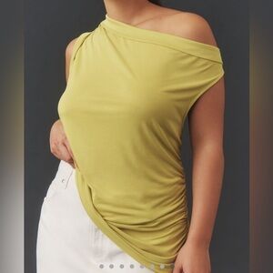 Anthropologie Pilcro One Shoulder Top